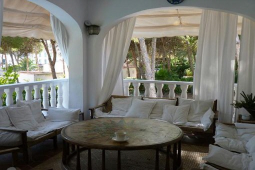 Terraza amplia