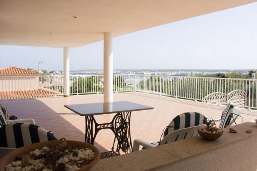 Terraza con vistas