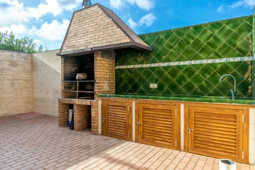 Fantástica cocina exterior