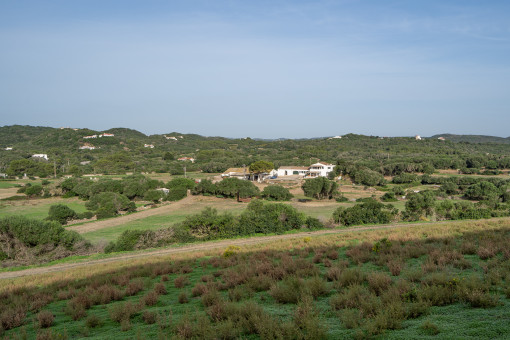 Vistas a la finca