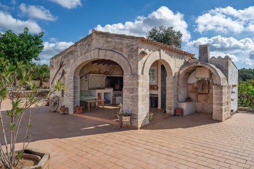 Casa de barbacoa