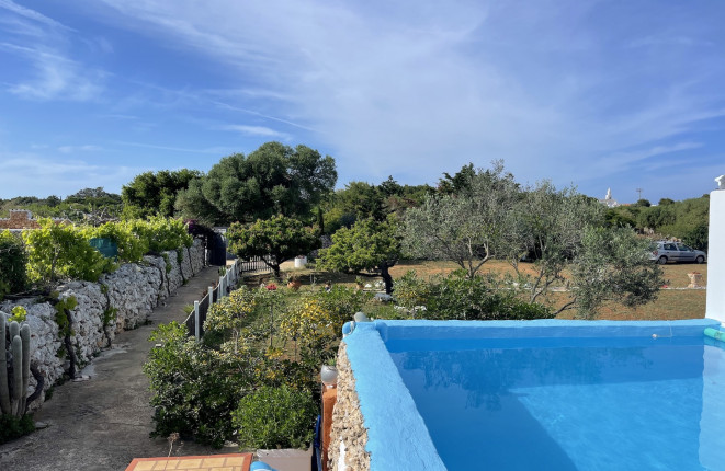 Encantadora casita de campo con piscina y...